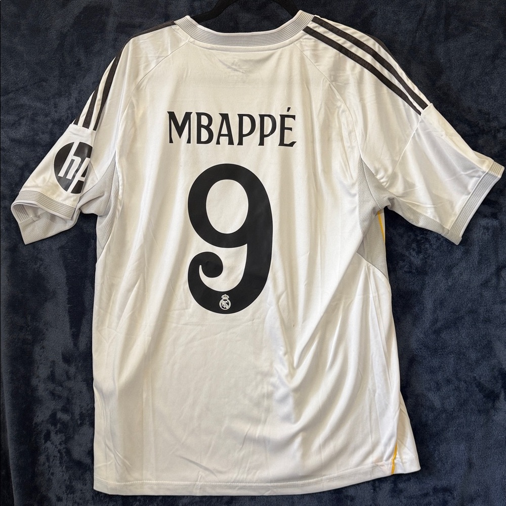 White and Black Real Madrid Jersey - Picture 2 of 2